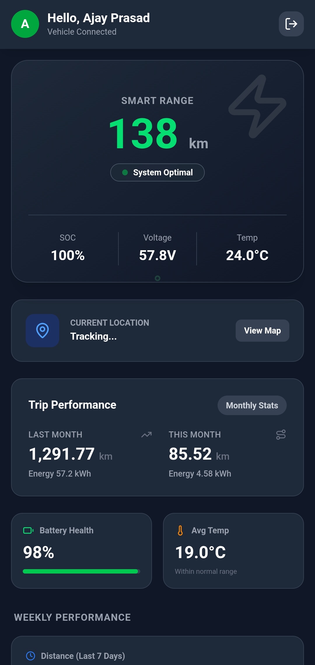 Chakra Driver App Mockup